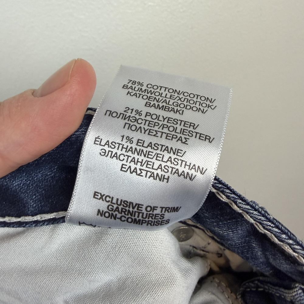 Silver Jeans‎ Co Suki Mid Skinny Jeans Womens 27x31 Blue Super Stretch Denim - Picture 6 of 10